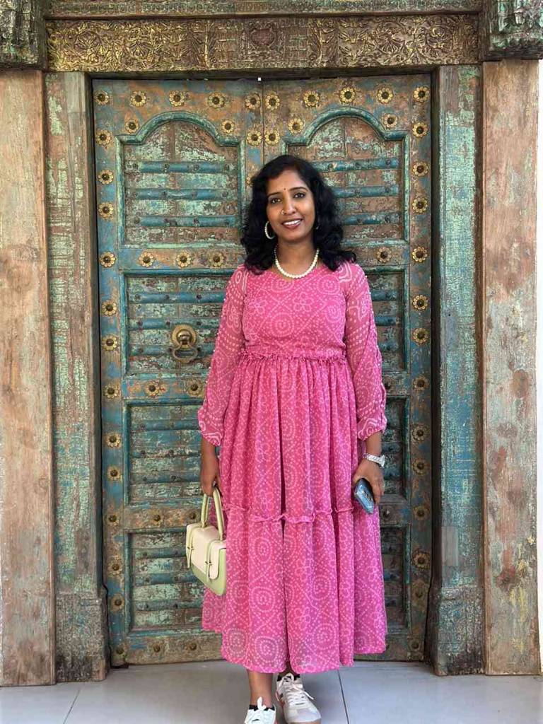 Georgette frock