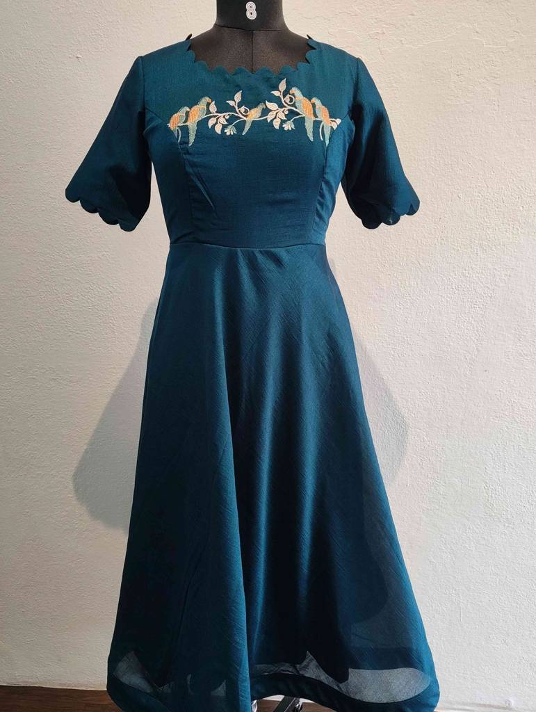 Silk frock