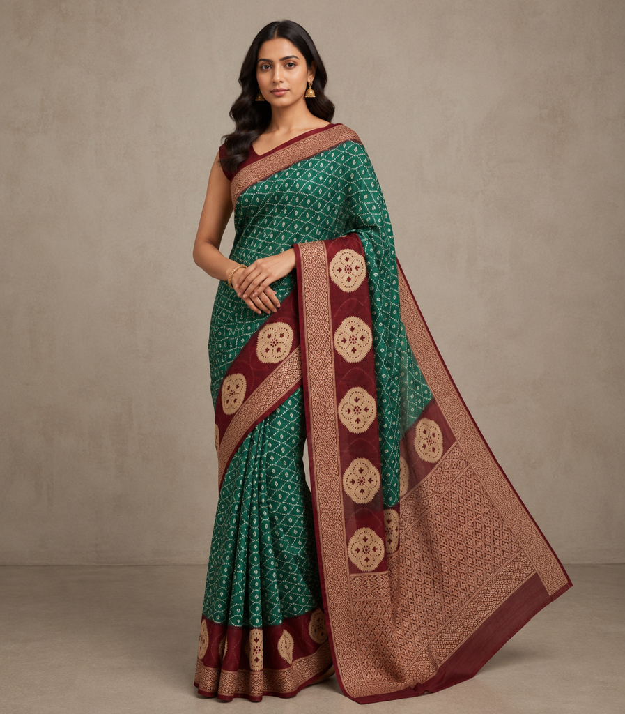 Banaras georgette saree