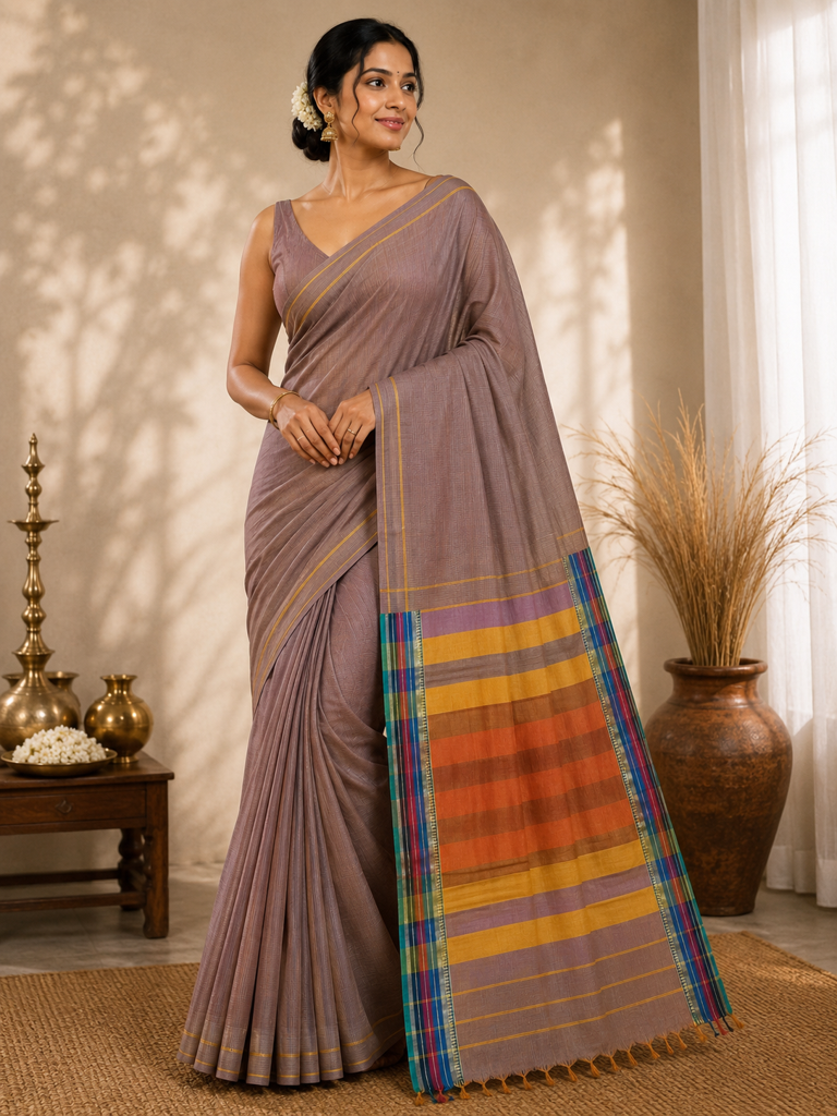 Big Borader Kochamma Pallu Sarres