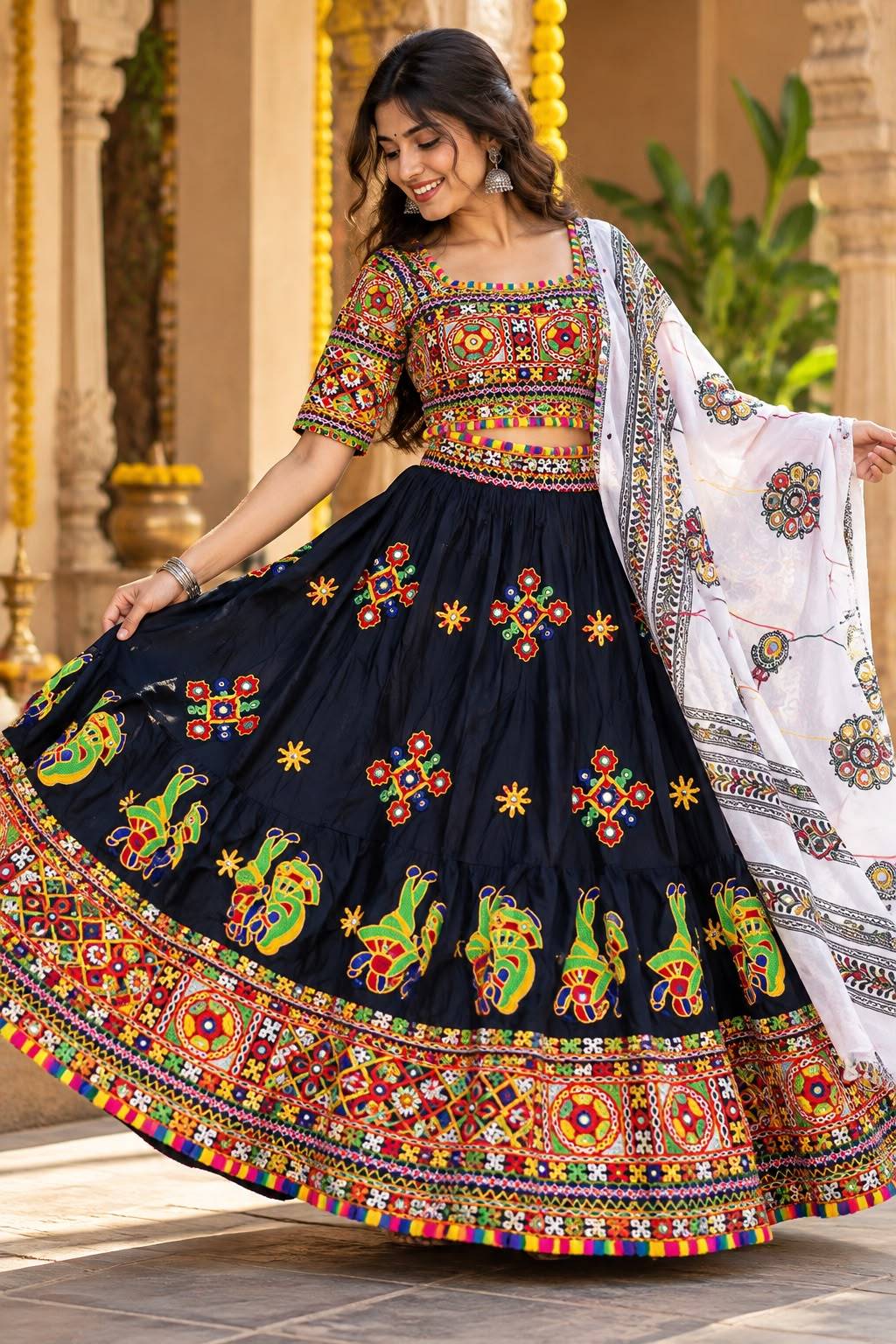 Navratri Special Dandiya Event  Chaniya Choli with Dupatta
