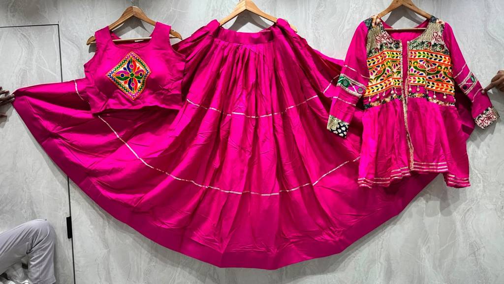 Navratri Special Dandiya Event Sharara Dress