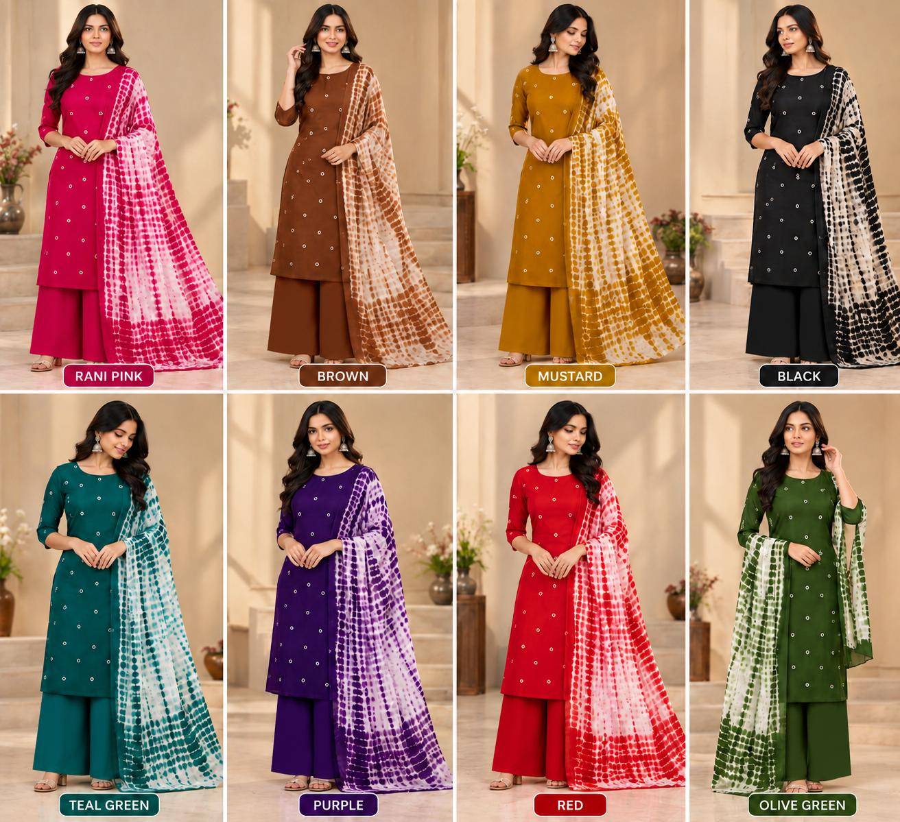 Premium Jarget 2-Piece Dress Material | Elegant Ethnic Collection 